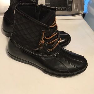 Steve Madden duck boots